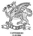 The Buffs' cap badge