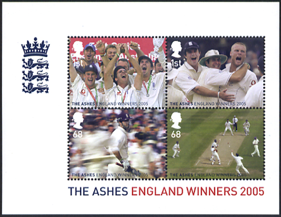 England Ashes Winners 2011 Colour POSTCARD SET 