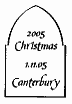 Postmark: Shape of Church window