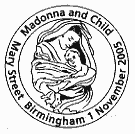 Postmark: Madonna and child 