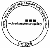 postmark - logo of Wolverhampton Art Gallery
