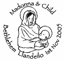 Postmark: Madonna and child