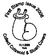 Sammy the snail postmark