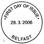 Belfast postmark.