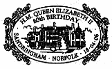 postmark showing Sandringham House.