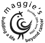 postmark showing logo of Maggie's Centres.