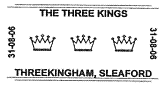 postmark showing three crowns.