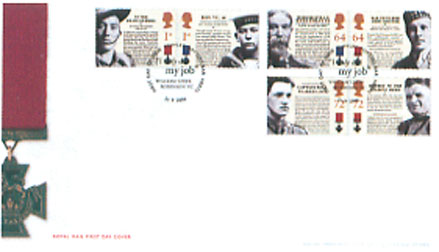 Royal Mail Victoria Cross first day cover.