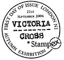 First Day of Issue Stampex Victoria Cross postmark.