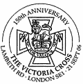 Postmark showing Victoria Cross.