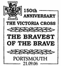 Postmark showing Victoria Cross.
