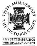 Postmark showing Victoria Cross.