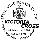 Postmark showing Victoria Cross.