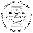 Postmark showing Victoria Cross.