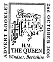 postmark depicting Windsor Castle.