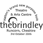 postmark showing logo of the brindley.