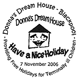 Postmark: Donna's dream house.