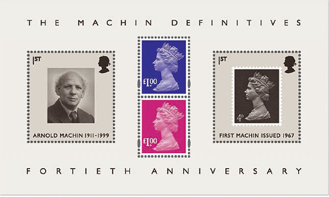 Royal Mail issues Machin definitives to meet new postal rates