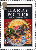 Harry Potter and the Deathly Hallows stamp.