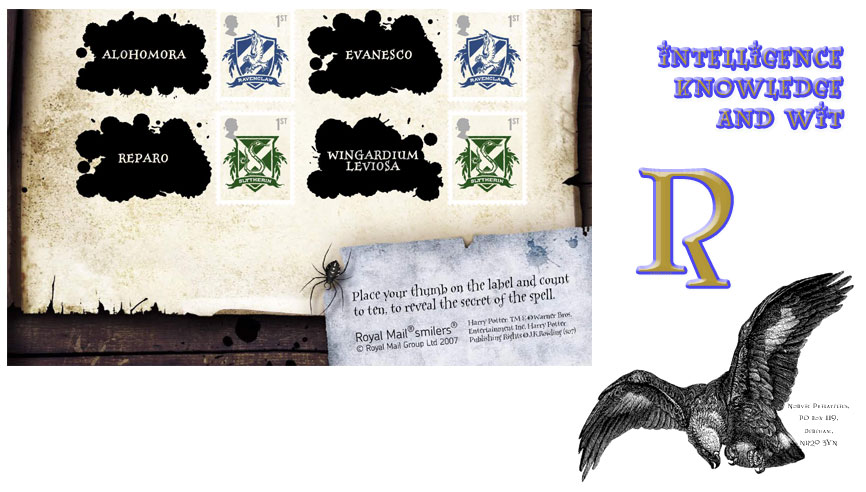 part of set of 4 Norvic Philatelics first day covers for the Harry Potter Smilers sheet.