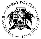 UNITED KINGDOM - CIRCA 2007: Stamps Printed In Great Britain Shows Hogwarts  Crests, Harry Potter, Circa 2007 Stock Photo, Picture and Royalty Free  Image. Image 15670235.