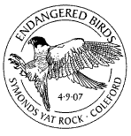 Postmark showing grey seal.