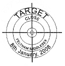 postmark showing target.