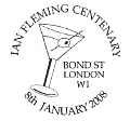 postmark showing martini glass.