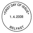 Belfast postmark.