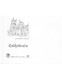 Stuart FDC for Cathedrals set & MS 13 May 2008.