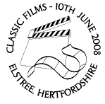 postmark showing film and clapperboard