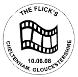 postmark showing film strip.