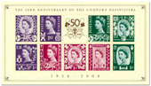 50th anniv regional stamps MS.