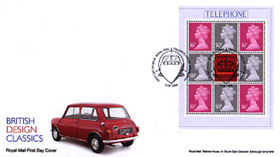 Design classics first day cover.