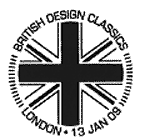 postmark illustrated with Union flag.