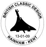 postmark illustrated with Concorde.