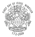 official Windsor postmark .