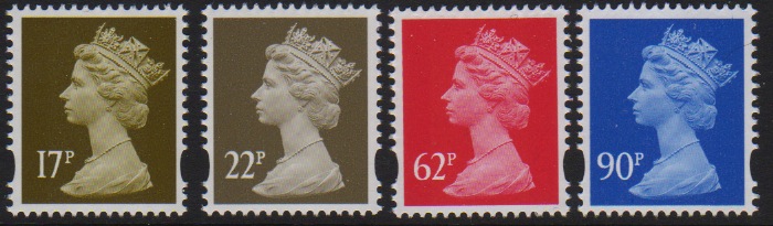 new Machin definitive stamps issued or reissued 31 March 2009