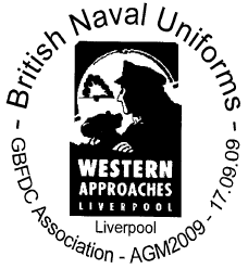 Postmark showing logo of Western Approaches Museum, Liverpool.