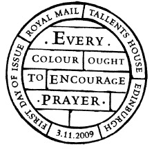 Postmark: with text as below.