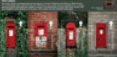 Postboxes miniature sheet.