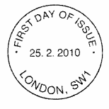 non-pictorial London postmark.