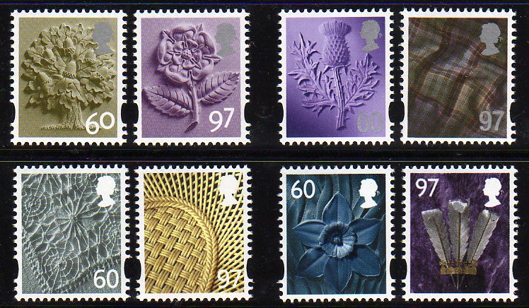 Country definitive stamps to be issued 30 March 2010.
