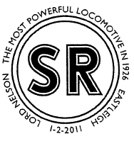 Postmark showing 'SR' - Southern Railways.