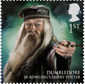 Dumbledore Harry Potter Stamp.