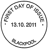 Blackpool non-illustrated postmark.
