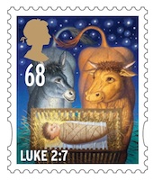 2011 Christmas Stamp 68p.