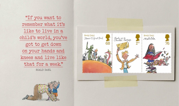 Roald Dahl prestige book pane 3.