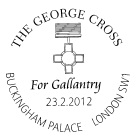 postmark showing George Cross.