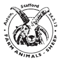 Postmark illustrated with a Jacob sheep.